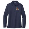 Ladies Long Sleeve Silk Touch™ Polo Thumbnail