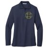 Ladies Long Sleeve Silk Touch™ Polo Thumbnail