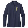 Ladies Long Sleeve Silk Touch™ Polo Thumbnail