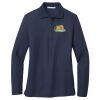 Ladies Long Sleeve Silk Touch™ Polo Thumbnail