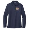 Ladies Long Sleeve Silk Touch™ Polo Thumbnail