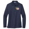 Ladies Long Sleeve Silk Touch™ Polo Thumbnail