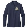 Ladies Long Sleeve Silk Touch™ Polo Thumbnail