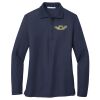 Ladies Long Sleeve Silk Touch™ Polo Thumbnail