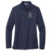 Ladies Long Sleeve Silk Touch™ Polo Thumbnail