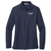 Ladies Long Sleeve Silk Touch™ Polo Thumbnail