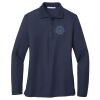 Ladies Long Sleeve Silk Touch™ Polo Thumbnail