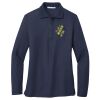 Ladies Long Sleeve Silk Touch™ Polo Thumbnail