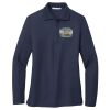 Ladies Long Sleeve Silk Touch™ Polo Thumbnail