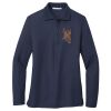 Ladies Long Sleeve Silk Touch™ Polo Thumbnail