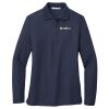 Ladies Long Sleeve Silk Touch™ Polo Thumbnail