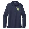 Ladies Long Sleeve Silk Touch™ Polo Thumbnail