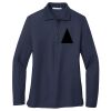 Ladies Long Sleeve Silk Touch™ Polo Thumbnail