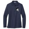 Ladies Long Sleeve Silk Touch™ Polo Thumbnail
