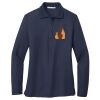 Ladies Long Sleeve Silk Touch™ Polo Thumbnail