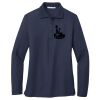 Ladies Long Sleeve Silk Touch™ Polo Thumbnail