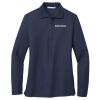 Ladies Long Sleeve Silk Touch™ Polo Thumbnail