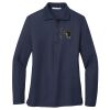 Ladies Long Sleeve Silk Touch™ Polo Thumbnail