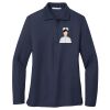 Ladies Long Sleeve Silk Touch™ Polo Thumbnail