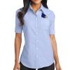 Women's Short Sleeve SuperPro Oxford Shirt Thumbnail