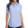 Women's Short Sleeve SuperPro Oxford Shirt Thumbnail