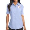 Women's Short Sleeve SuperPro Oxford Shirt Thumbnail