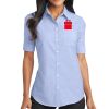 Women's Short Sleeve SuperPro Oxford Shirt Thumbnail