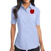 Women's Short Sleeve SuperPro Oxford Shirt Thumbnail